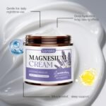 Magnesium Soothing Sleep Butter,Soothing Lavender Magnesium Cream for Muscle Relief & Restless Nights - Eases Cramps & Pain for Relaxation 4OZ (1) - Image 7