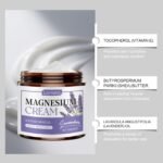 Magnesium Soothing Sleep Butter,Soothing Lavender Magnesium Cream for Muscle Relief & Restless Nights - Eases Cramps & Pain for Relaxation 4OZ (1) - Image 8
