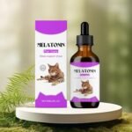 Calming Drops for Cats, 60ml Drops Supplement, Relaxant Aid for Car Ride Thunderstorm Separation New Environment Grooming Noisy Households Vet Visits - Image 3
