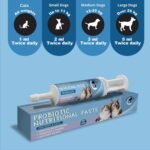 Probiotic & Prebiotic Paste for Dogs & Cats – Digestive Support, Firm Stools, Gut Soothing Formula with Enzymes, Fibre, Colostrum – Fast Relief for Loose Stool (30 ml) - Image 5