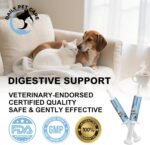 Probiotic & Prebiotic Paste for Dogs & Cats – Digestive Support, Firm Stools, Gut Soothing Formula with Enzymes, Fibre, Colostrum – Fast Relief for Loose Stool (30 ml) - Image 7