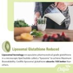 Liposomal Glutathione Reduced 1300 mg, Active Form L Glutathione Reductase (GSH), Powerful Antioxidant for Optimal Cell Protection (60 Count (Pack of 4)) - Image 4