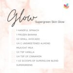Superblend Glow 300g- Supergreens Blend- 35 35 Food-Based Ingredients Plus bioactive enzymes High-Fibre, Low Fat and Dairy-Free Naturally-Occurring Vitamin C for Immunity- Supergreen Shots - Image 3