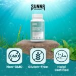 SUNNA SUPPLEMENTS Halal Omega 3 Fish Oil 2000mg with 660mg EPA and 440mg DHA per Daily Serving | Supports Heart, Brain and Joint Health, Easy-to-Swallow 60 Softgels - Image 4