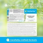 Papaya Leaf Extract 250 mg – 200 Capsules | Plant-Based Digestive Supplement with Natural Enzymes for Daily Wellness - Image 8