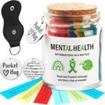 Positive Messages in a Jar | Motivational Support Jar | Encouragement Cards with Uplifting Quotes for Stress Relief, Wellness, Mindfulness, Daily Positivity for Women Men Friends - Image 6