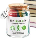Positive Messages in a Jar | Motivational Support Jar | Encouragement Cards with Uplifting Quotes for Stress Relief, Wellness, Mindfulness, Daily Positivity for Women Men Friends - Image 8