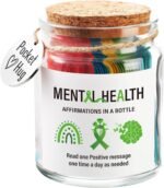 Positive Messages in a Jar | Motivational Support Jar | Encouragement Cards with Uplifting Quotes for Stress Relief, Wellness, Mindfulness, Daily Positivity for Women Men Friends - Image 9