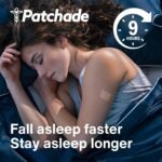 Natural Sleep Patches for Adults, Drug-Free Sleeping or Jet Lag Aid with Valerian Root, Passionflower & Hops, 24-Hour Restful Sleep Support, Vegan, Waterproof, Hypoallergenic, UK Made, 15 Nights’ Sup - Image 3