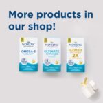 Nordic Naturals, Ultimate Omega-D3, 1280mg Omega-3, with EPA, DHA and Vitamin D3, High Dose, Lemon Flavour, 120 Softgels, Soy Free, Gluten Free, Non GMO - Image 4