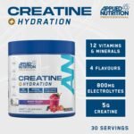 Applied Nutrition Creatine + Hydration Powder | Creatine Monohydrate, Electrolytes & Vitamins for Recovery & Hydration | Berry Slush | Informed-Sport Certified | 360g | 30 Servings - Image 3