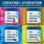 Applied Nutrition Creatine + Hydration Powder | Creatine Monohydrate, Electrolytes & Vitamins for Recovery & Hydration | Berry Slush | Informed-Sport Certified | 360g | 30 Servings - Image 4