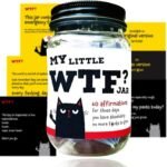 Funny Affirmation Jar - 60 Badass Self-Care Quote Cards, Stress Relief Gift, Humorous Office Desk Decor, Positive Affirmation Cards for Anxiety Support & Daily Motivation (3Pcs) - Image 8