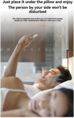 Bluetooth Under Pillow Speaker Portable Sleep Bar Speaker for Sleeping with Bone Conduction Stereo Sound Speaker for Sleeping with Bone Conduction Stereo Sound for Insomniacs/Aid - Image 5