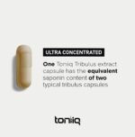 Tribulus Terrestris for Men - Ultra High Potency 25:1 Extract with 95% Saponins - 1300mg Pure & Concentrated Formula - Third-Party Lab Tested for Purity & Quality - 120 Capsules - Image 5