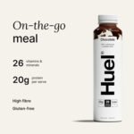 Huel Ready-to-drink Meal, Chocolate Protein Drink, 8 x 500ml Bottles, Protein Shakes, Pre-Portioned Meal, 20g of Protein per Bottle, Rich in Essential Vitamins, Minerals, Meal Replacement Shake - Image 4