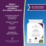 Sodium Ascorbate Vitamin C | High Strength 615mg Serving Buffered & Bioavailable | 60 Vegan Friendly Capsules & Made in UK | 2 Months Supply - Image 4