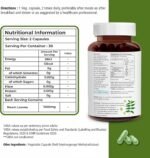 Biovitalia Plant Based Neem 1000mg Capsule for Men & Women | Dietary Supplement | Support Healthy Skin | Supports Detoxification - 60 Vegan Capsules - Image 3