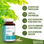 Biovitalia Plant Based Neem 1000mg Capsule for Men & Women | Dietary Supplement | Support Healthy Skin | Supports Detoxification - 60 Vegan Capsules - Image 7
