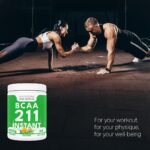 Bandini® BCAA 211 Powder 400g - 66 Servings - Branched Chain Amino Acids BCAAs 2:1:1 Supplement - Pre & Intra Workout, Recovery Energy Drink with L Leucine, L Isoleucine, L Valine - 100% Vegan, Orange - Image 3