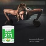 Bandini® BCAA 211 Powder 400g - 66 Servings - Branched Chain Amino Acids BCAAs 2:1:1 Supplement - Pre & Intra Workout, Recovery Energy Drink with L Leucine, L Isoleucine, L Valine - 100% Vegan, Orange - Image 7