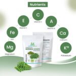 Herbal Magic's Organic Moringa Leaf Powder Raw and Pure Whole Leaves, Green Superfood for Smoothies, Shakes, Baking, Free from Fillers & Preservatives. of&G UK Organic Certified 200g (Pack of 1) - Image 5