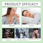 Herbal Diffuser Pen,Lung,MUL/lein Diffuser Pen,Res/piratory Health Nasal Stick,Natural Leaf Aromatherapy Inhaler,Nasal Spray,Fum Inhaler,Blocked Nose Relief,Stop Smoking Inhaler,Breathing Support - Image 3