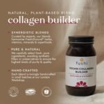 Fushi Vegan Collagen Booster, Vegan Amino Acids, with Vitamin C, E, Biotin, Copper and Botanical Extracts (120 Capsules) - Image 3