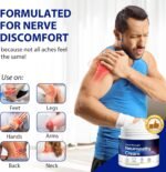 Neuropathy Relief Cream ‌Extra Strength 120g - 100% Natural Plant & Essential Oils for Nerve Discomfort, Muscle Tension & Joint Aches - Non-Burning Fast-Acting Formula - Image 6