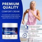 Neuropathy Relief Cream ‌Extra Strength 120g - 100% Natural Plant & Essential Oils for Nerve Discomfort, Muscle Tension & Joint Aches - Non-Burning Fast-Acting Formula - Image 9