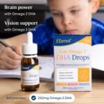 Efamol Kids Omega 3 DHA Drops | Brain Support Supplement for Kids | Sugar Free Omega 3 Liquid with Lemon Flavour | 6 Months+ - Image 5