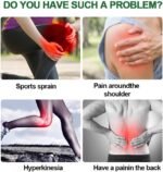 Falafoty 48Pcs Knee Pain Relief Patches, Natural Herbal Wormwood Knee Patches, Heat Patches for Arthritis, Relieves Muscle Soreness in Knee, Back, Neck, Shoulder - Image 4