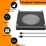 Wave Generator,7.83Hz Sleeping Support Pulse Generator | Portable Sleep Aid Device for Relaxation Area Study Prayer Room Seniors Yoga Home Reading Corner Bedroom - Image 8