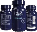 Higher Nature - Supergest - Digestive Enzyme Support - Aid Digestion of Fats - Vegetarian & Vegan - 90 Capsules - Image 3