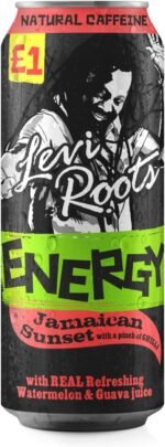 Levi Roots Jamaican Sunset Carbonated Juicy Watermelon and Guava Flavoured Prime Energy Drinks 500ml (case of 12) - Image 4