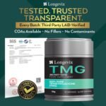 Pure TMG Powder 100% Trimethylglycine (Betaine) | 50g (50 Servings) | Vegan, Non-GMO, Supports Methylation, Homocysteine & Liver Health | 3rd Party Tested Supplement - Image 4
