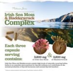 Irish Sea Moss & Bladderwrack Complex 7200mg - 120 High Strength Capsules - Rich in Iodine - Natural Source of 92 Vitamins & Minerals - Wild Harvested Vegan Seamoss - Made in The UK - Nu U Nutrition - Image 5