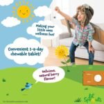Iron Tablets for Kids with Vitamin C | 90 Chewable Tablets (3 Months Supply) | Natural Berry Flavour | Vegan Iron Supplement for Kids | by Lil' Sprouts - Image 5