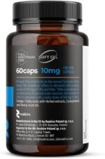 Reakiro CBD Omega 3 Soft Gel Capsules 600mg, 60pcs I Omega 3 Capsules High Strength I Food Supplement for Adults I Enhanced Heart & Brain Function - Image 8