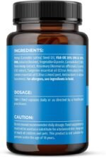 Reakiro CBD Omega 3 Soft Gel Capsules 600mg, 60pcs I Omega 3 Capsules High Strength I Food Supplement for Adults I Enhanced Heart & Brain Function - Image 9