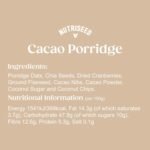 Nutriseed Cacao Porridge 2kg (60 Servings) - Combined with Earth Grown Superfoods, 100% Natural, High Fibre, Vitamins, Minerals, & Antioxidants, Fuels Your Entire Day, Vegan-Friendly - Image 5