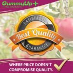 Sugar-Free Apple Cider Vinegar Gummies with The Mother – 1200mg ACV, Folic Acid & B12 for Energy & Wellness – 60 Natural Apple Flavoured Gummies – Delicious, Healthy, & Easy to Take! - Image 6