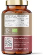 Organic Acerola Cherry - Freeze-Dried - 26% Vitamin C - 44:1 Extract Ratio - Natural & Wholefood - UK Made - Zero Additives (120 Capsules) - Image 3