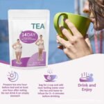 14-Day D/etox Tea for Wei/GHT L/OSS & Belly F/at, Natural Bloating Relief Herbal SLI/mming Tea with Lotus Leaf, D/ieters Tea for Fast Wei/GHT L/OSS, 14 Day Cleanse for Digestive Comfort - Image 5