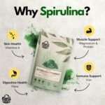 Organic Spirulina Powder 200g, Immune Support - Image 3