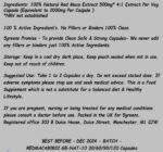 Red Maca Root 6000mg Capsules Gelatinized - (120 Capsule Pouch) 600mg 10:1 Extract - Image 4