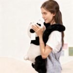 Weighted Plush Animals, Weighted Animals for Adult, Hugging Pillow for Anxiety Relief & Sleep Support, Soft Plush Huggable Pillow for Stress & Comfort (30cm-Panda) - Image 3