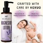 Magnesium Lotion for Sleep - Night Cream with Magnesium for Leg Cramps, Muscle Relaxation, Pain Relief & Moisturiser - Deep Hydration for Skin - Safe for Children & Adults - Image 6