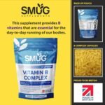 SMUG Supplements Vitamin B Complex Capsules - 60 High Strength Pills - Supports a Healthy Metabolism and Can Reduce Tiredness and Fatigue - Suitable for Men and Women - Made in Britain - Image 3