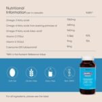 Eskimo-3 Brainsharp Fish Oil by Metagenics - Omega-3, 6 & 9 + CoQ10 for Memory & Concentration - 960mg EPA & DHA - 120 Capsules - Image 3